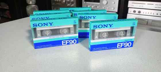 Новые Японские аудиокассеты Sony Improved EF90-Type-I. Донецк