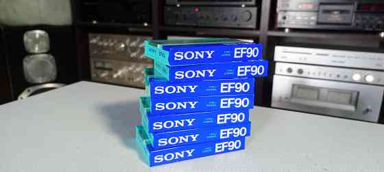 Новые Японские аудиокассеты Sony Improved EF90-Type-I. Донецк