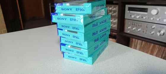 Новые Японские аудиокассеты Sony Improved EF90-Type-I. Донецк