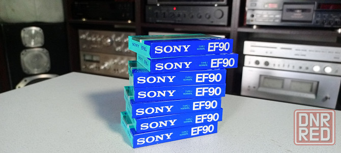 Новые Японские аудиокассеты Sony Improved EF90-Type-I. Донецк - изображение 5