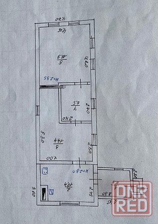 Продается дом Ново-Калиново ориентир Кефир, общая площадь 52м.кв. Макеевка - изображение 11