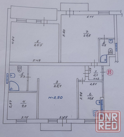 Продам квартирный блок,2 квартиры,4 комнаты, Центральный район,ориентир Порт-сити Мариуполь - изображение 1