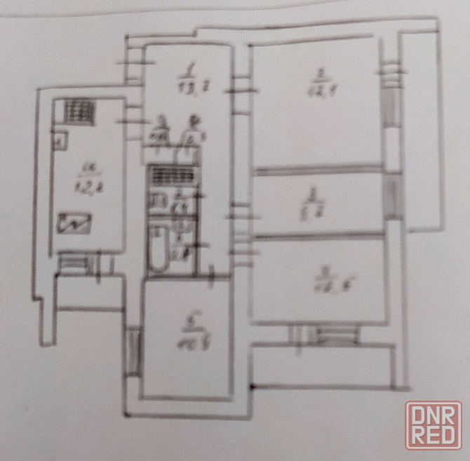 Продам 4- ком кв-ру 88 м кв. на ул.Артема ор-р Детский мир Донецк - изображение 12