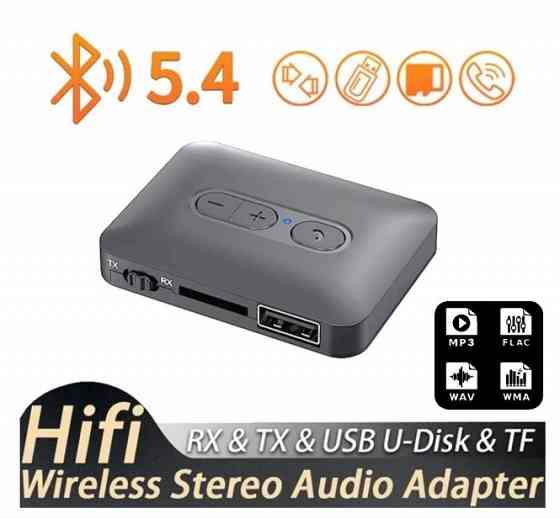 Bluetooth 5.4 приемо\передатчик 4 в 1 Донецк