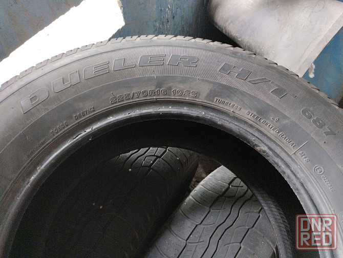 Шины комплект, Bridgestone Dueler Made in Japan 225/70 R 16 102 S Донецк - изображение 4
