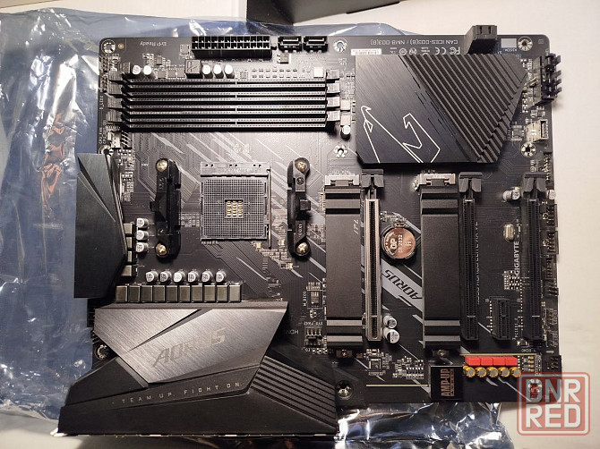 Материнская плата AM4 gigabyte B550 aorus Elite AX Донецк - изображение 4