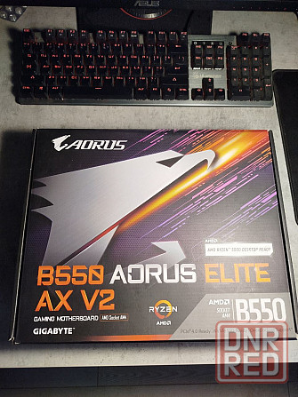 Материнская плата AM4 gigabyte B550 aorus Elite AX Донецк - изображение 5