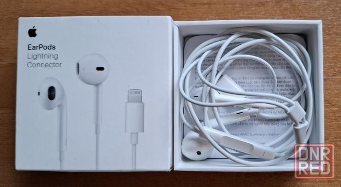 Наушники проводные Apple EarPods Lightning A1748 Донецк - изображение 1