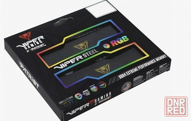 Оперативная память DDR4 Patriot Viper Steel RGB 32GB (kit 2x16GB) 3200MHz Донецк - изображение 1