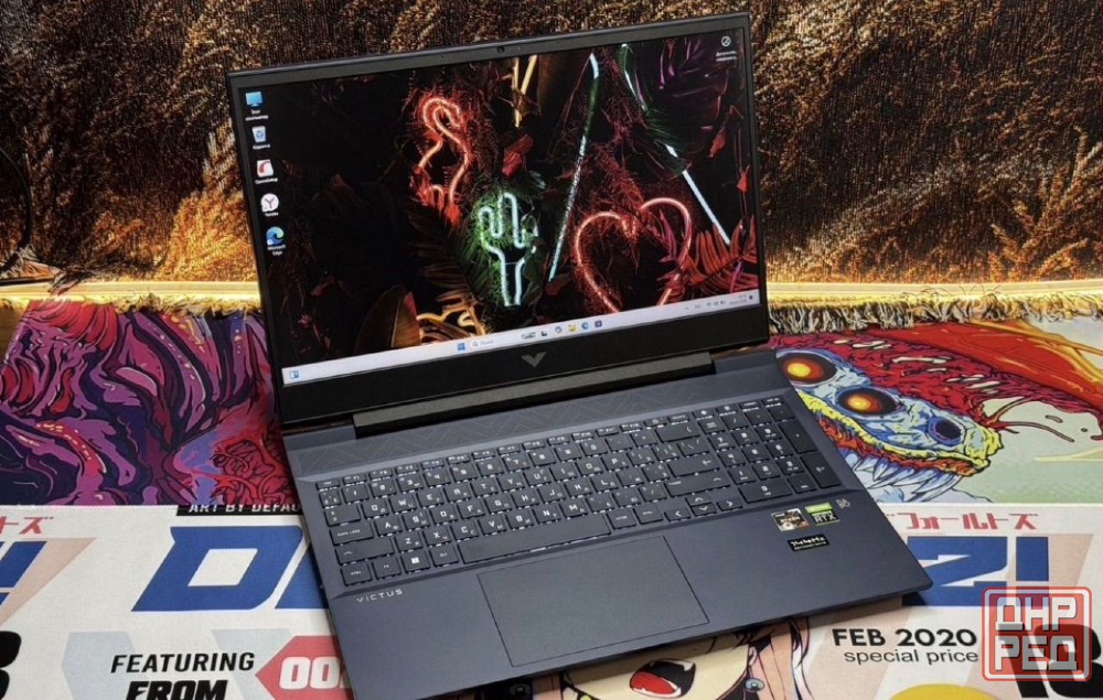 HP victus 16.1 12 Ядер экран Любая Игра Донецк - изображение 1
