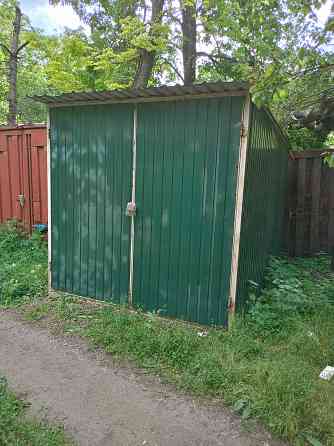 Гараж из профлиста Ясиноватая