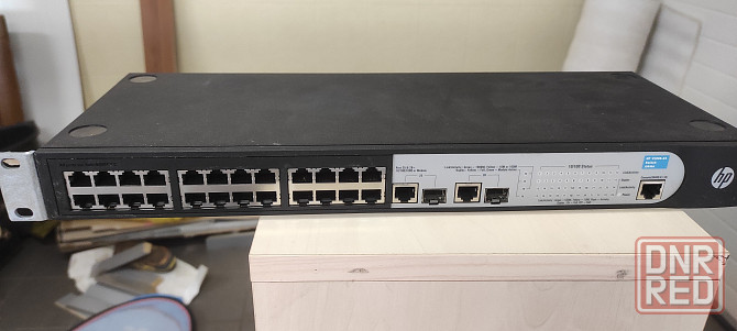 Электронный Коммутатор свитч HP V1905-24 Switch JD990A Донецк - изображение 4