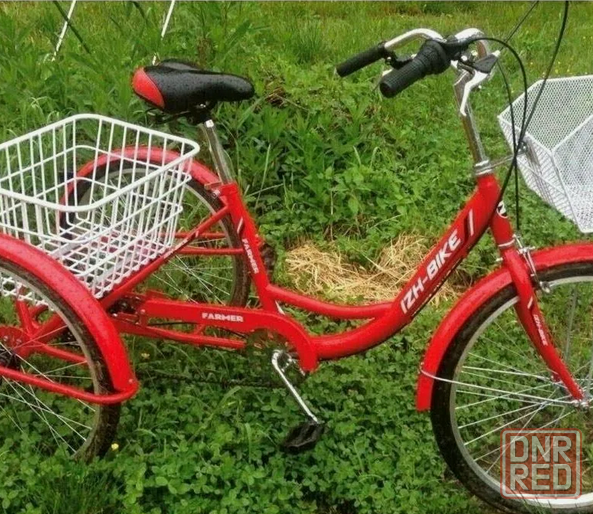 Трехколесный велосипед для взрослых Izh-Bike (Иж-Байк) Фермер 24" Донецк - изображение 1