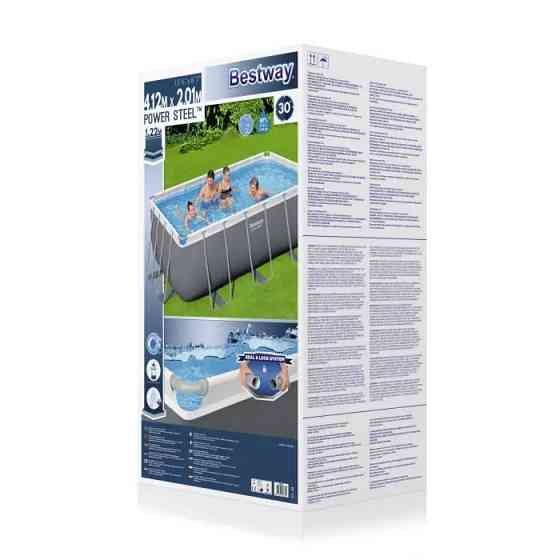 Бассейн каркасный Bestway 412х201х122 Донецк