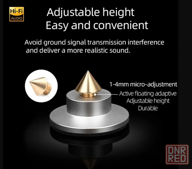 Ножки -шипы акустические регулируемые AIYIMA Perfect Sound Spikes II Донецк - изображение 4