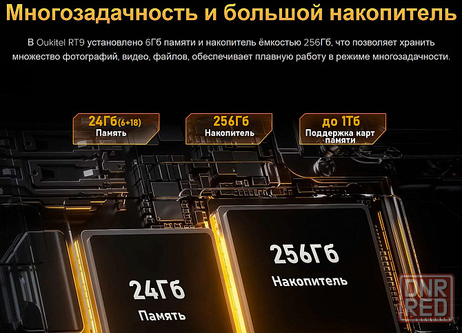 Защищенный Oukitel RT9 10,1'' 24(6+18)/256ГБ Донецк - изображение 8