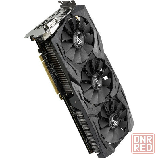 Видеокарта asus ROG strix GTX 1070 8GB gddr5 BOX Донецк - изображение 1