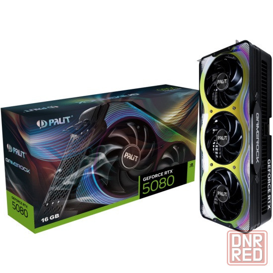 Видеокарта Palit RTX 5080 GameRock PCIe 5.0 16GB Донецк - изображение 1