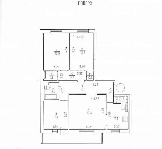 Продам 4-х ком кв. пр. Ленина 227 Горловка