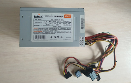 Продам блок питания DeTech JX-H400A 400W Харцызск