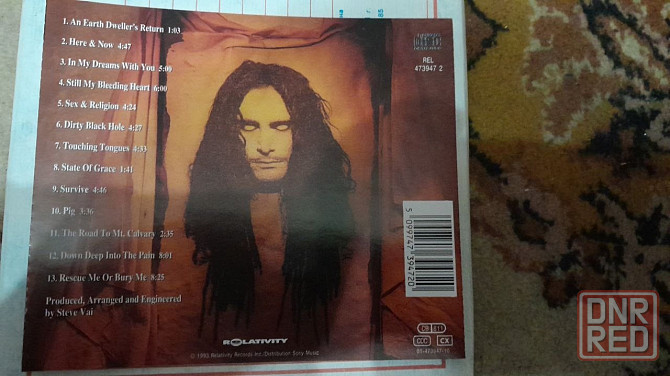 cd steve vai sex & religion. Донецк - изображение 2