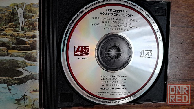 cd led zeppelin - houses of the holy 1973 atlantic Донецк - изображение 3