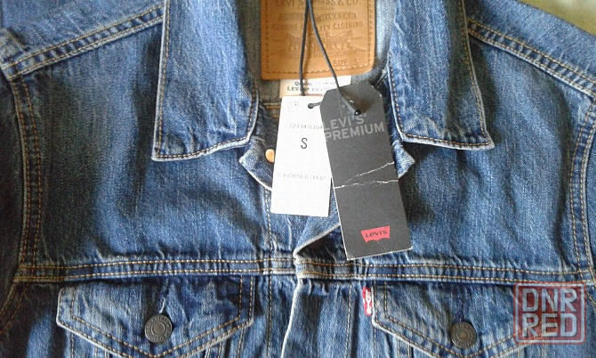 Новая джинсовая куртка Levi`s, RU 46-48 Донецк - изображение 2
