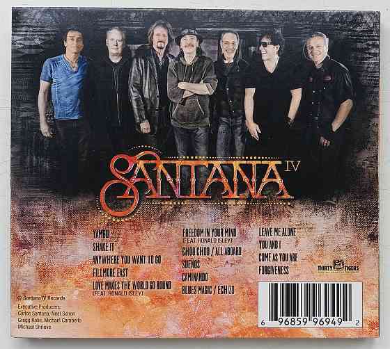Фирменный CD: Santana (2016) IV Макеевка