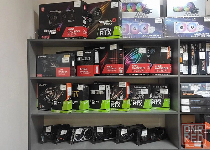 Видеокарты Новые Nvidia/AMD Макеевка - изображение 1