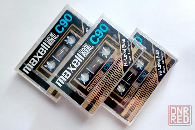 Аудиокассеты Maxell UD XL II C90 Новые! Донецк - изображение 1