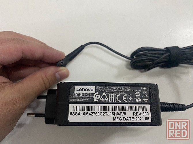 Блок питания ноутбук Lenovo оригинал 65w ADLX65CCGE2A Донецк - изображение 1