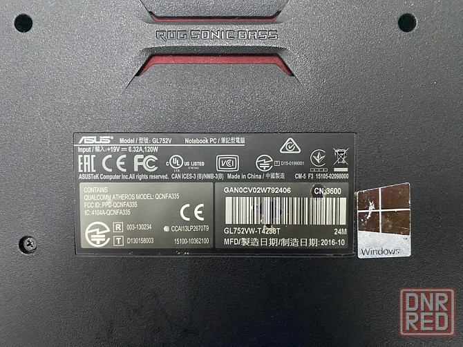 Блок питания ноутбук Asus оригинал 120w ADP-120ZB Донецк - изображение 4