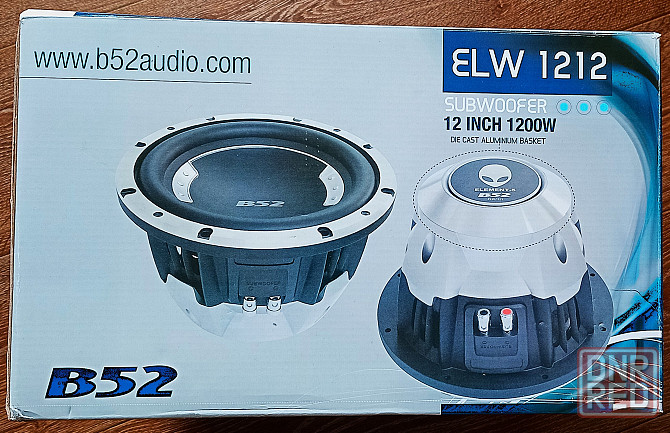 Сабвуфер 12" 1200вт Донецк - изображение 2