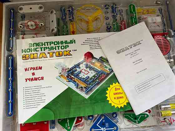 Продам электронный конструктор Знаток от 5 до 95 лет Донецк