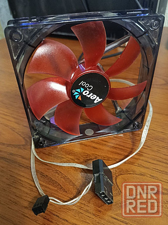 Вентилятор Aerocool Lightning 12см "Red Edition" Донецк - изображение 1