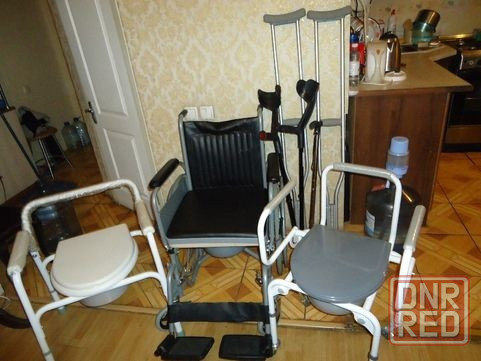 инвалидная коляска с туалетом и кресло стул туалет //все новые Донецк - изображение 1