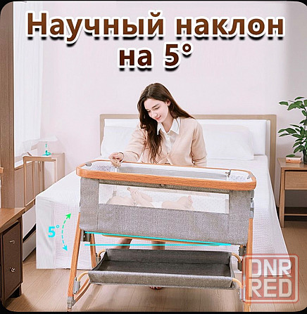 Кроватка детская приставная Макеевка - изображение 3