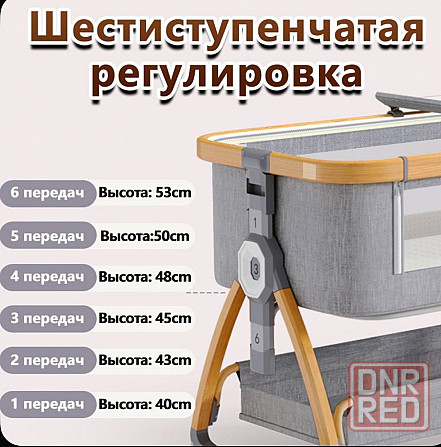 Кроватка детская приставная Макеевка - изображение 2