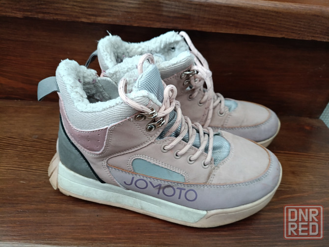 Продам зимние кроссовки девочке Jomoto р.35-36 Донецк - изображение 1