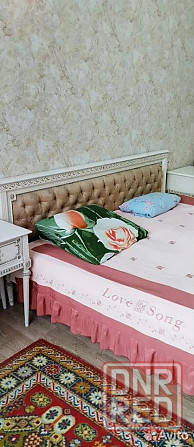 Мебель кровать двухспалка 200*200см и 2тумбы от гарнитура"людовик xlv"из массива дерева под реставра Донецк - изображение 5