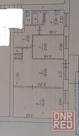 Продам 3х ком. кв-ру 62 м кв. под ремонт с гаражом Макеевка - изображение 12