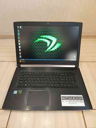 Acer Aspire 7 A717-72G-514Q/17,3/Intel Core i5-8300H/16Гб DDR4/SSD M2 NWMe- 512 Гб/GTX 1060/ 46 499 Донецк
