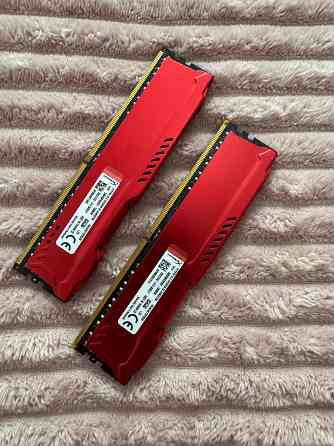 Оперативная память HyperX Fury Red 2400 МГц, 16 гб Донецк