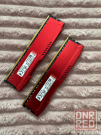 Оперативная память HyperX Fury Red 2400 МГц, 16 гб Донецк - изображение 2