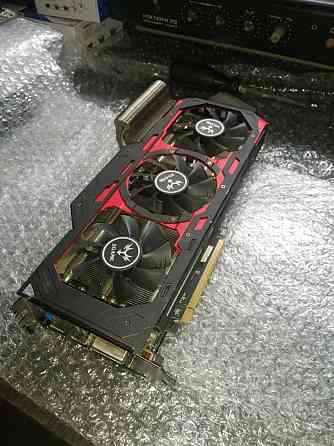 Видеокарта 4Гб Colorful iGame GTX 970 TOP трехкуллерная Горловка