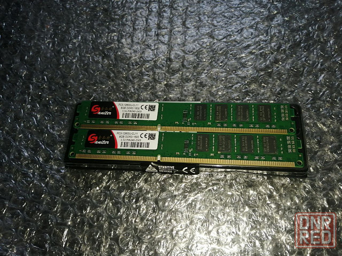 Новый комплект двухканальной памяти 16Гб DDR3 1600Mhz Горловка - изображение 1