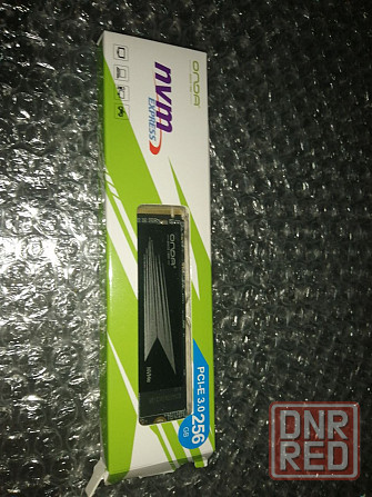 Новый NVMe накопитель M2 на 256Гб Горловка - изображение 1