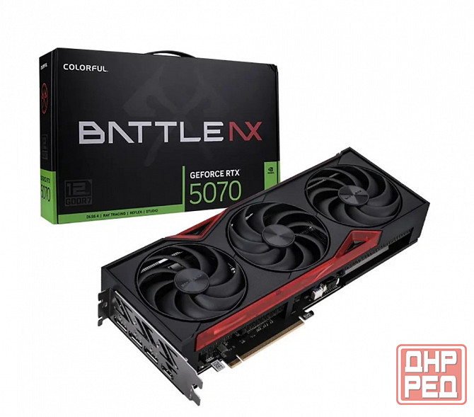 Видеокарта NVIDIA GeForce RTX 5070 (12GB GDDR7) Colorful BattleAX Донецк - изображение 1