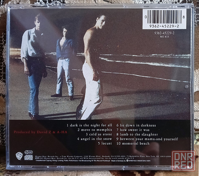 Фирменный CD: A-Ha (1993) Memorial Beach Макеевка - изображение 2