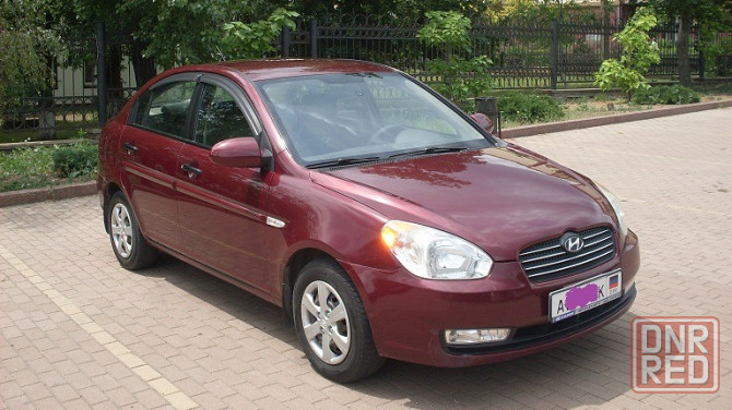 Hyundai Accent 1.4 AT 2008 г.в. Один собственник Донецк - изображение 2